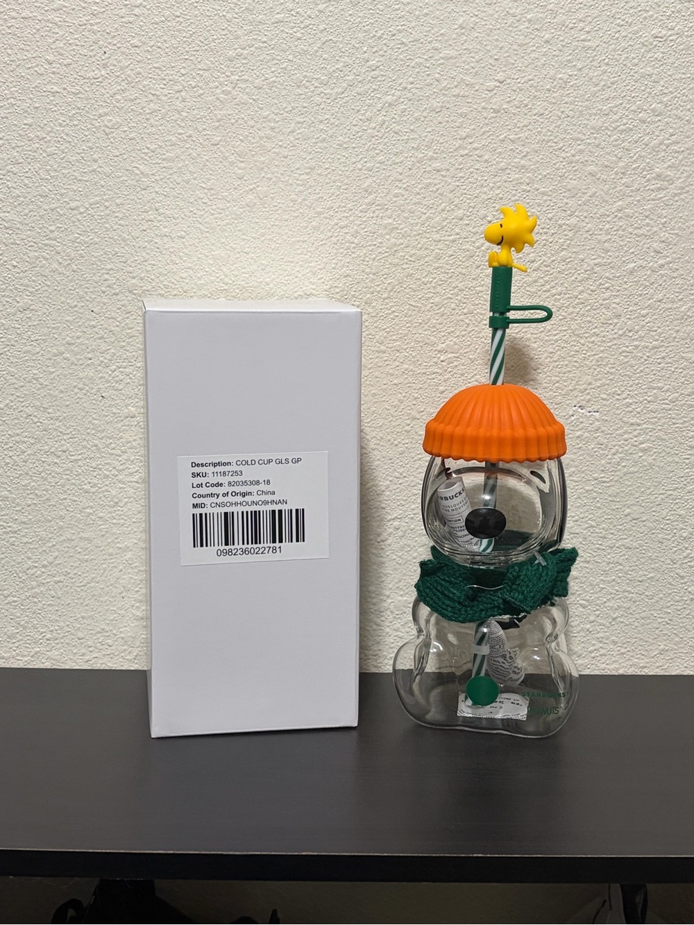 Starbucks x peanuts Snoopy Cold Cup